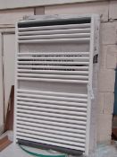 Tissino Hugo series 2 Chunky 1212x750mm White towel radiator, new and boxed.