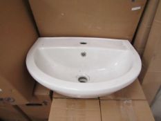 Lecico - Rimini 500mm 1TH Basin - New and Boxed.