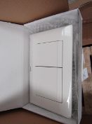 Roca L1 White Dual Flush plate, new and boxed.