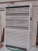 Tissino Hugo series 2 Chunky 1212x750mm White towel radiator, new and boxed.