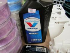Valvoline Turbo 20W -50 Motor Oil. 1L. Unused