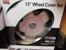 Set of 4 13" Wheel Covers. New & Boxed