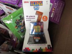 Ideal Tetris 3D 16 Piece Brainteaser Puzzle. New & Packaged