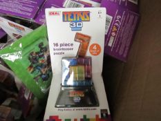 Ideal Tetris 3D 16 Piece Brainteaser Puzzle. New & Packaged