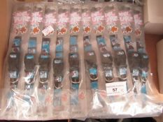 10 x Rogz Pupz Dog Collars. Size Small (19cm - 30cm. New with tags