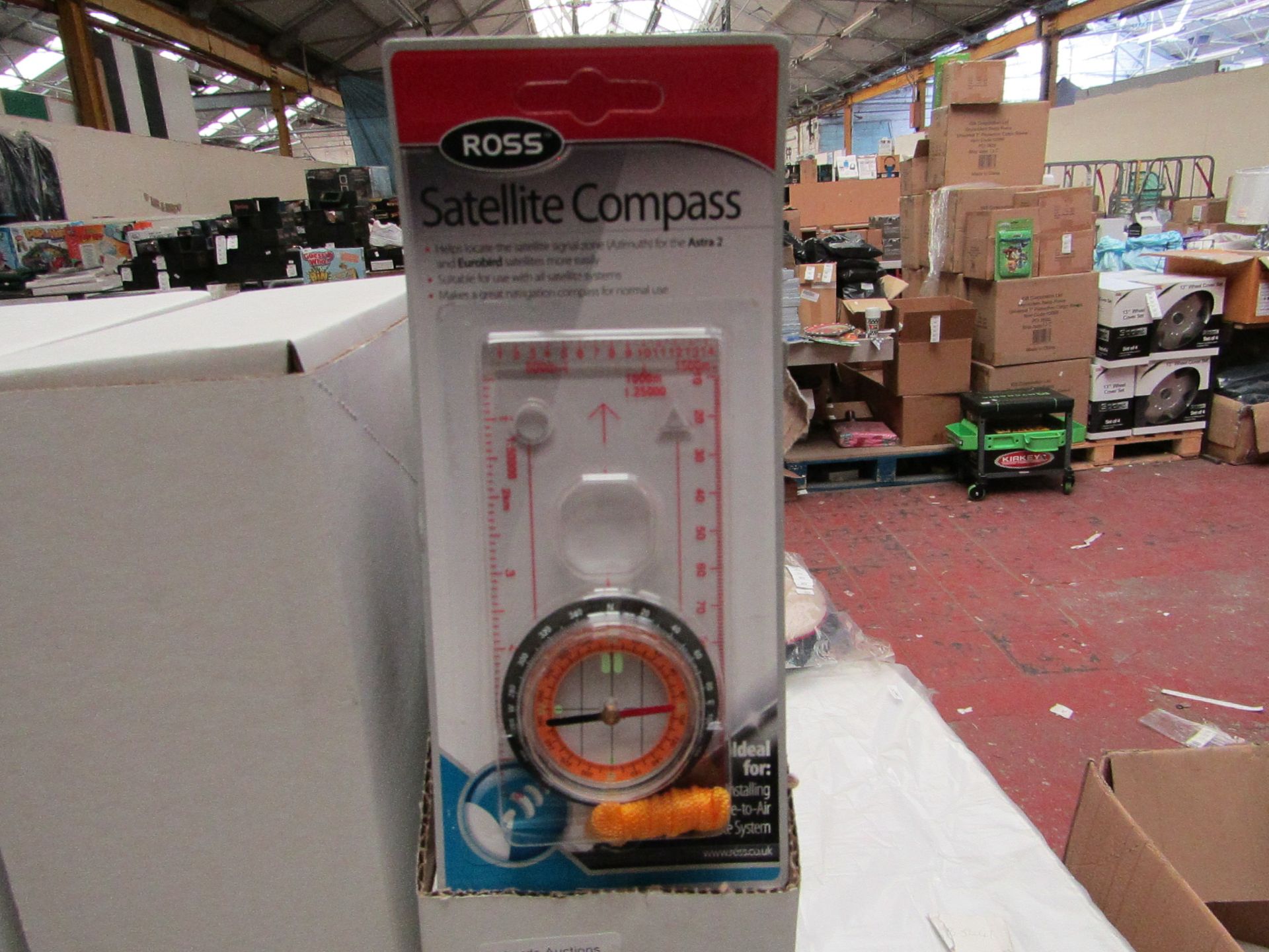 Box of 10 Ross Satellite Compass'. Unused & Boxed