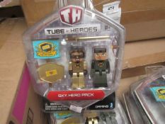Box of 6 Tube Heroes Sky hero Packs. New & Boxed