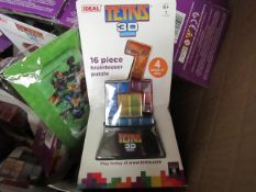 Ideal Tetris 3D 16 Piece Brainteaser Puzzle. New & Packaged