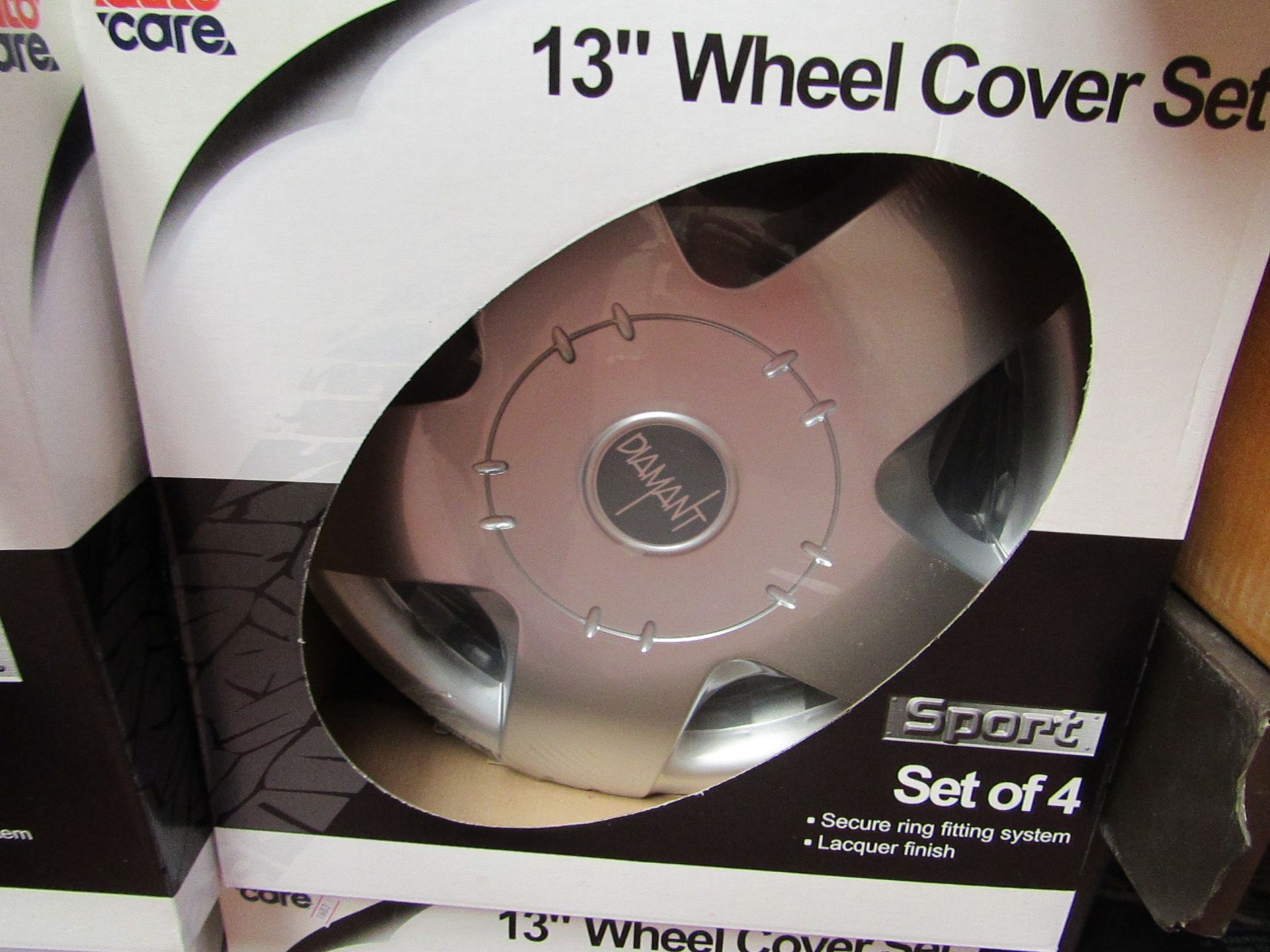 Set of 4 13" Wheel Covers. New & Boxed