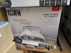 | 1 | YAWN DOUBLE AIR BED | BOXED AND UNCHECKED | NO ONLINE RE-SALE | SKU - | TOTAL LOT RRP - £69.99