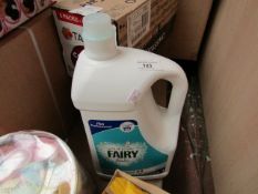 4.55L Fairy non bio Compact Liquid. Unused