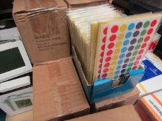 2 Boxes of 26 Packs of dot stickers. New & boxed