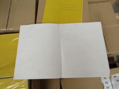 Box of 100 Exercise Books. Unused & Boxed. See Image For Design