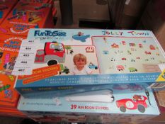 FunToSee Room Décor Kit with 39 Removable & Restickable Stickers. Unused & Boxed