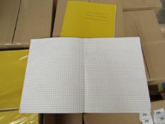 Box of 100 Exercise Books. Unused & Boxed. See Image For Design