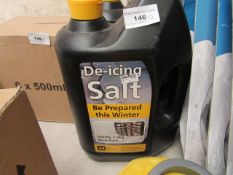 2 x De Icing Salt.3.5kg each. Unused