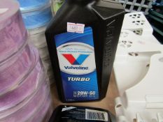 Valvoline Turbo 20W -50 Motor Oil. 1L. Unused