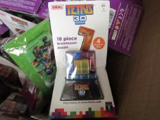 Ideal Tetris 3D 16 Piece Brainteaser Puzzle. New & Packaged