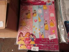 12 x Disney Princess Sticker fun books. New