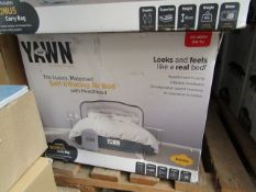 | 1 | YAWN DOUBLE AIR BED | BOXED AND UNCHECKED | NO ONLINE RE-SALE | SKU - | TOTAL LOT RRP - £69.99