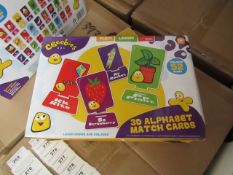 Cbeebies 3D Alphabet Match Cards. New & Boxed