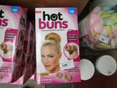 5 x JML Hot Buns Blonde Hair Sets. New & Boxed