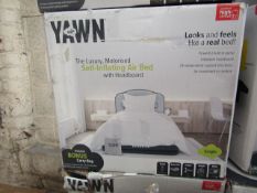 | 1 | YAWN SINGLE AIR BED | BOXED AND UNCHECKED | NO ONLINE RE-SALE | SKU - | TOTAL LOT RRP - £69.99