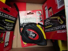 Dekton 5m Dual Action Tape Measure. New with tags