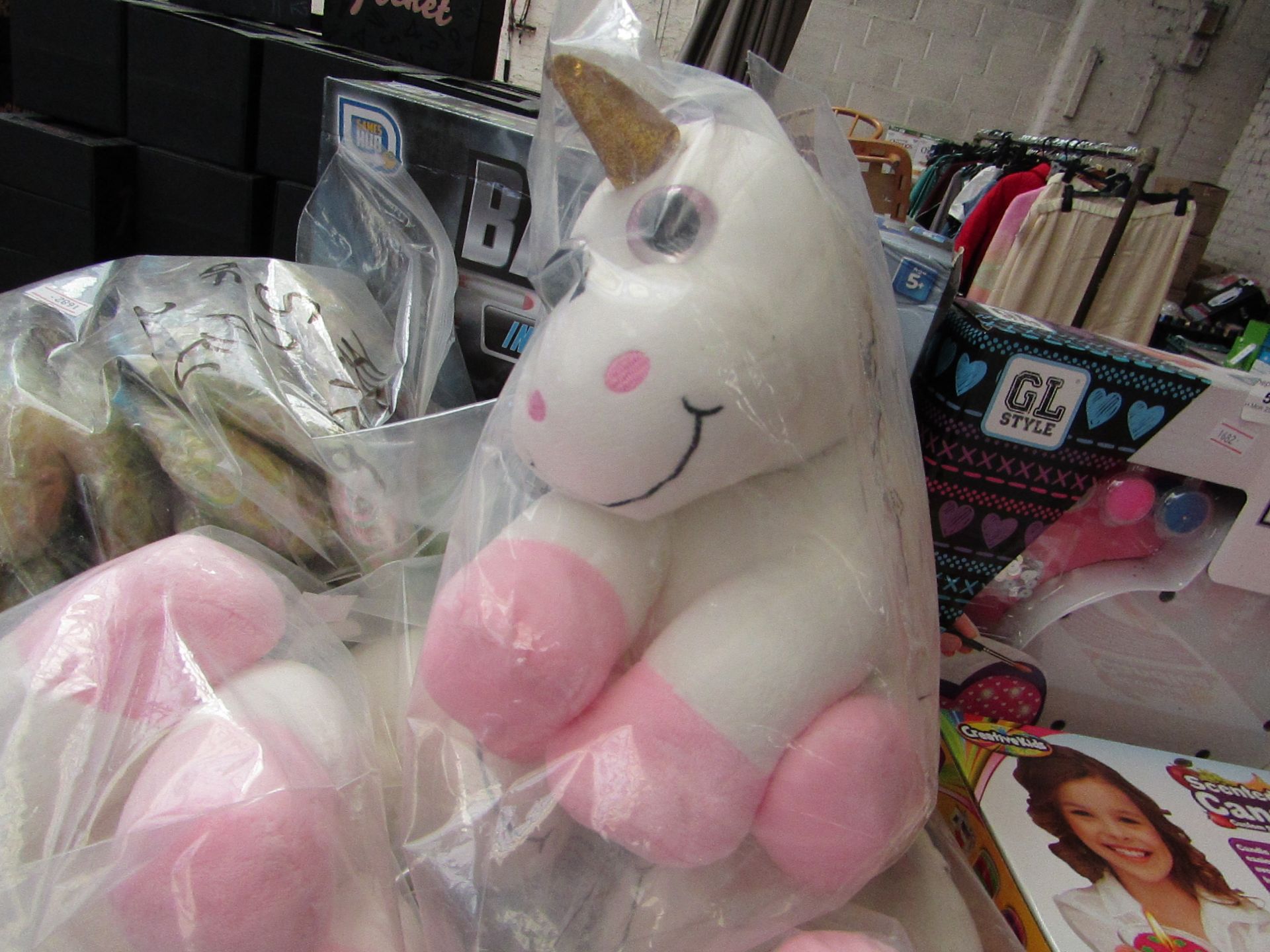 3 x unicorn Teddies. New