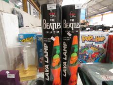 The Beatles Lava Lamp. Boxed but Untested