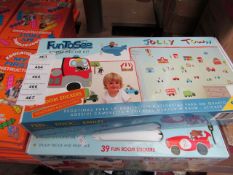 FunToSee Room Décor Kit with 39 Removable & Restickable Stickers. Unused & Boxed