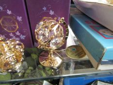 Small Crystal Temptations Ornament. See Image For Design. Boxed