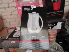 Babz Fruit Infusion Jugs. Holds upto 93 Ounces. Unused & Boxed