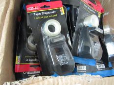 10 x Tape Dispensers with 2 Rolls in each. Unused & Packaged