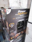 | 1X | POWER AIR FRYER COOKER 5.7LTR | UNCHECKED AND BOXED | SKU C5060541513068 | RRP £149.99 |