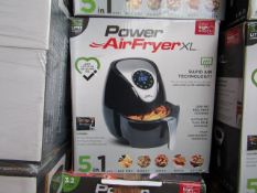 | 1x | POWER AIR FRYER XL 3.2LTR | UNCHECKED AND BOXED | SKU C5060191468053| NO ONLINE RESALE |