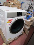 Sharp 1400RPM 9/6Kg washing/dryer, seller has checked these items and have informed us they are