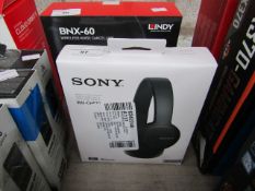 Sony WH-CH500 wireless stereo headset, untested and boxed.