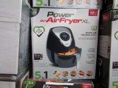 | 1x | POWER AIR FRYER XL 3.2LTR | UNCHECKED AND BOXED | SKU C5060191468053| NO ONLINE RESALE |