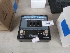 Bigshot ABY true-bypass amp switcher, untested.