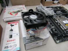 AMD A-Series heat sink fan, untested and boxed.