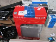 Honeywell Series 9 wireless portable doorbell with push button, untested and boxed.