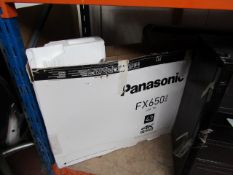 Panasonic 43" smashed screen TV, boxed.