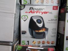 | 4X | POWER AIR FRYER XL 3.2LTR | UNCHECKED AND BOXED | SKU C5060191468053| NO ONLINE RESALE |