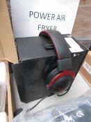 Hyper X gaming headset, audio tested working, mic untested. Boxed.