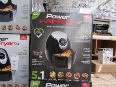 | 6X | POWER AIR FRYER 5L | UNCHECKED AND BOXED | NO ONLINE RE-SALE | SKU C5060191466936 | RRP £99.