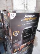 | 4X | POWER AIR FRYER COOKER 5.7LTR | UNCHECKED AND BOXED | SKU C5060541513068 | RRP £149.99 |