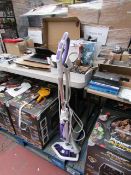 Vaporetto Vapor Force Brush steam mop, powers on but not tested full functions.