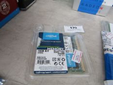 Crucial DDR3L 16GB 2x 8GB RAM, untested.