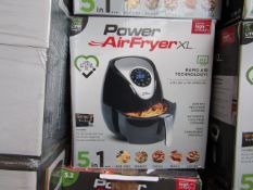 | 1x | POWER AIR FRYER XL 3.2LTR | UNCHECKED AND BOXED | SKU C5060191468053| NO ONLINE RESALE |